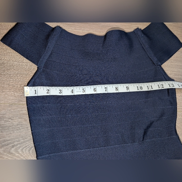 Y2K Navy Bandage Dress - Picture 11 of 14